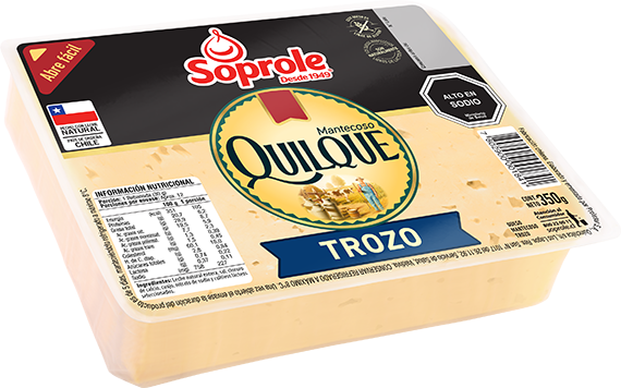Queso Quilque Mantecoso Trozado 350 gr